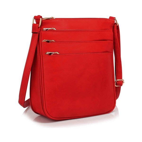 Kabelka L&S Packed Red