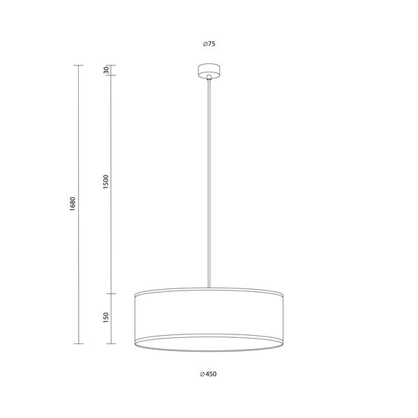 Žluté závěsné svítidlo Sotto Luce Doce XL, ⌀ 45 cm-image-2