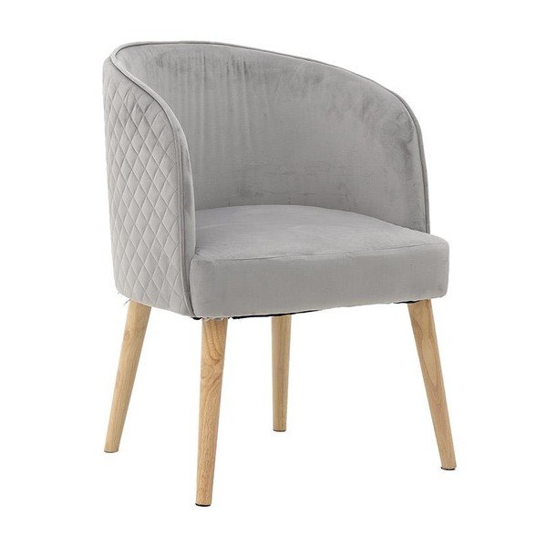 Šedé křeslo InArt Meagle