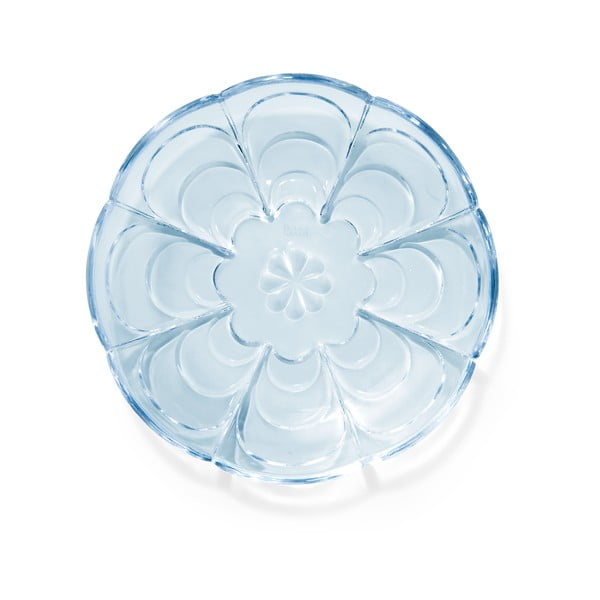 Světle modré dezertní  skleněné talíře v sadě 2 ks ø 16 cm Lily – Holmegaard