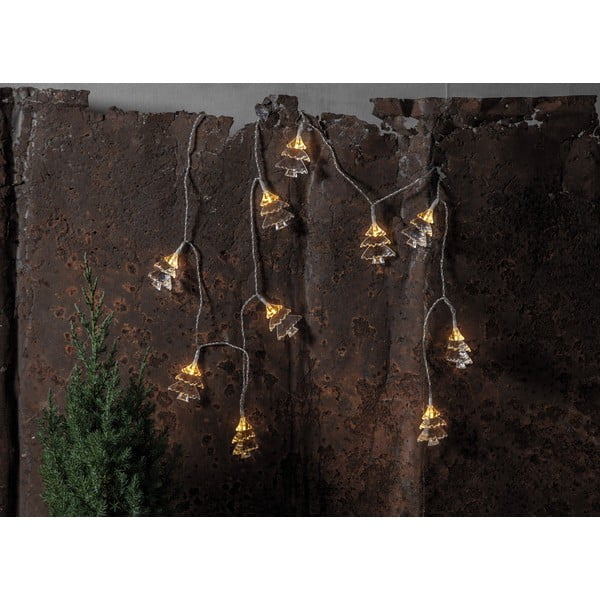 Světelný řetěz s vánočním motivem počet žárovek 10 ks délka 135 cm Izy Christmas Trees – Star Trading-image-1