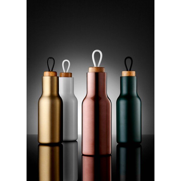 Nerezová lahev ve zlaté barvě 890 ml Tempa - Ladelle-image-1