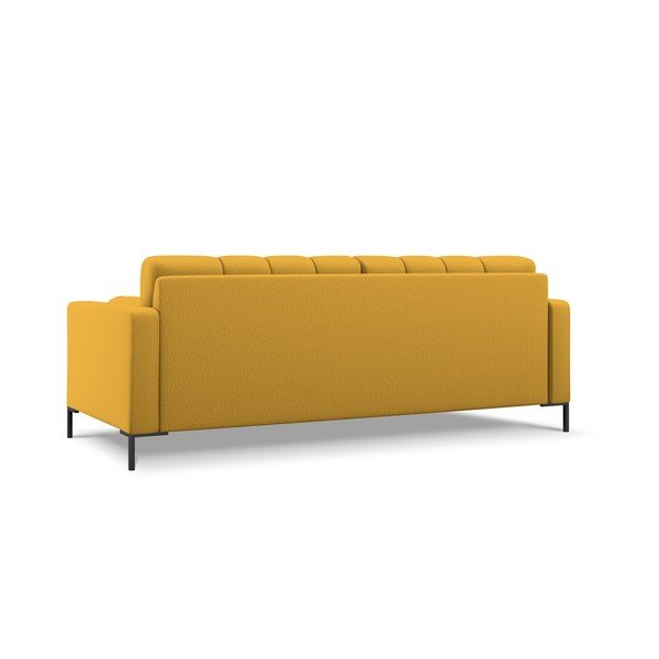 Žlutá pohovka 217 cm Bali – Cosmopolitan Design-image-3