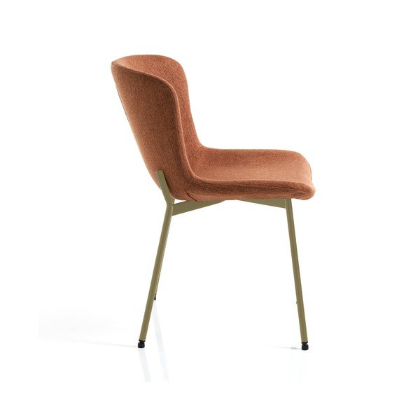 Oranžové jídelní židle v sadě 2 ks Snug – Tomasucci-image-2