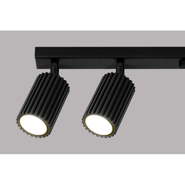 Černé bodové svítidlo 6,5x117 cm Gleam – Sollux-image-3