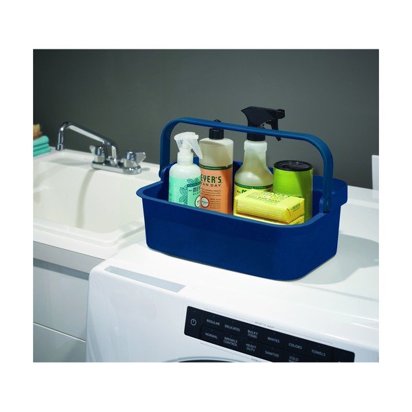 Modrý úložný košík iDesign Eco Tote-image-3