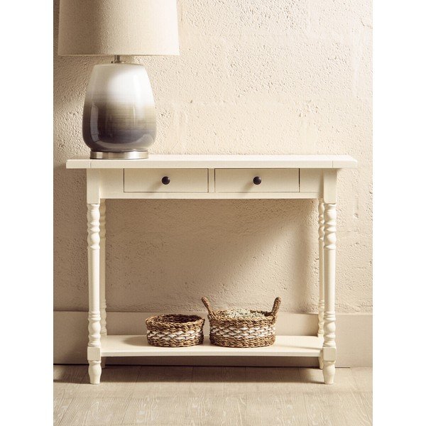 Slonovinový konzolový stolek z borovicového dřeva 35x96 cm Heritage – Premier Housewares-image-4