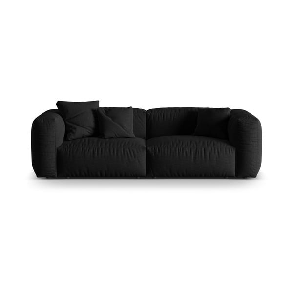 Černá modulární pohovka 240 cm Martina – Micadoni Home