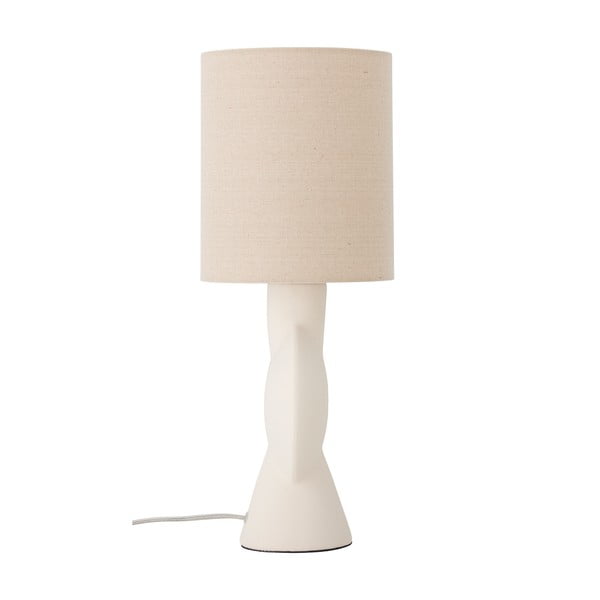 Béžová stolní lampa s textilním stínidlem (výška 54,5 cm) Sergio – Bloomingville-image-4