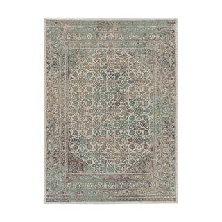 Béžovo-zelený venkovní koberec Universal Lucca, 77 x 150 cm