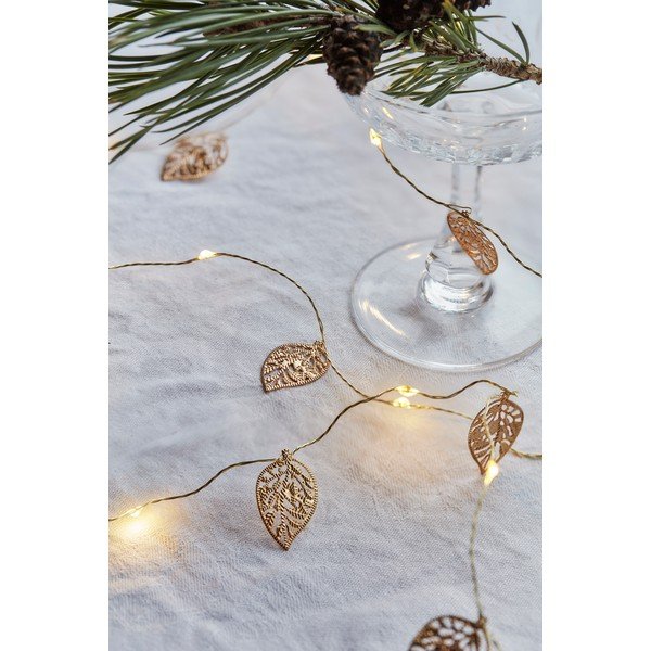 Světelný řetěz počet žárovek 20 ks na baterky délka 200 cm Marlin Leaf – Sirius