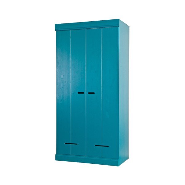 Dvoukřídlá skříň Locker, petrol-image-2