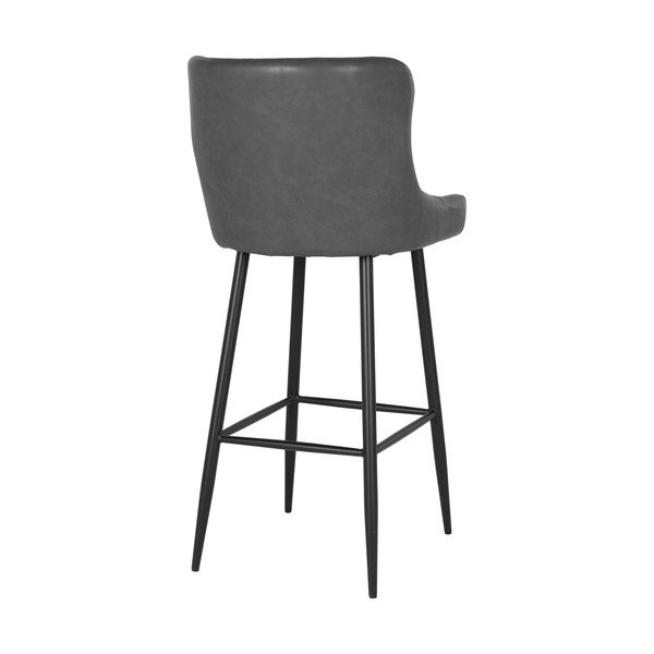 Tmavě šedá barová židle 105 cm Dallas – House Nordic-image-3
