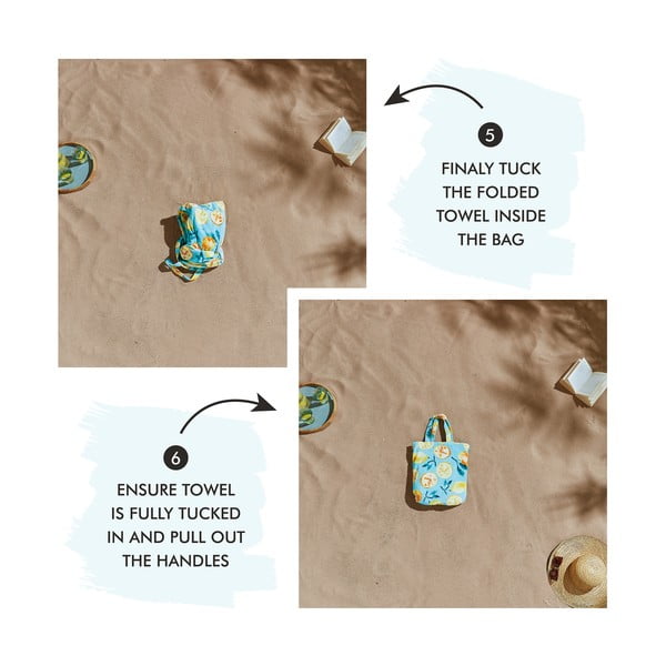 Zelená plážová osuška 75x150 cm Summer Fruits – Catherine Lansfield-image-3