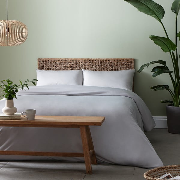 Šedé povlečení 200x200 cm So Soft - Catherine Lansfield-image-1