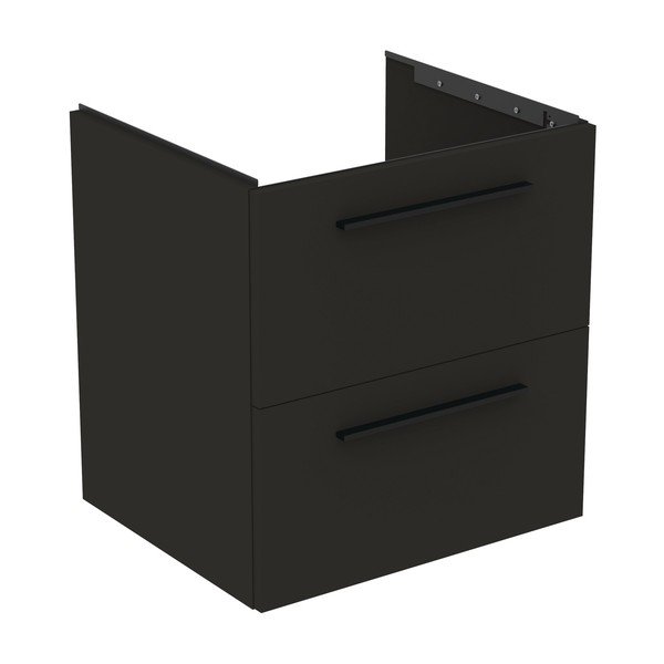 Antracitová závěsná skříňka pod umyvadlo 60x63 cm i.Life B – Ideal Standard-image-2