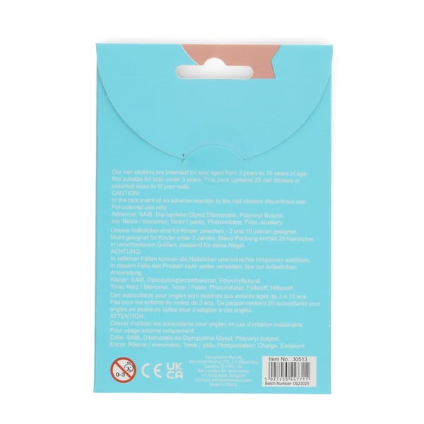 Kreativní sada Sunny Sausage Dog – Nail stickers – Rex London-image-3