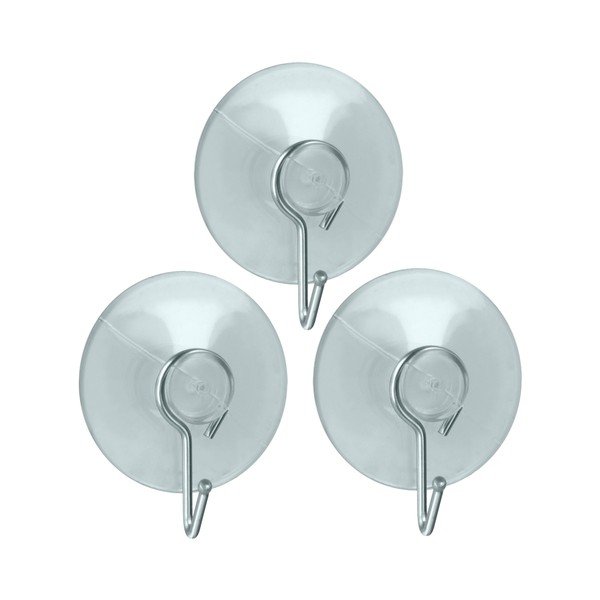 Plastové háčky v sadě 3 ks bez vrtání – Metaltex-image-1