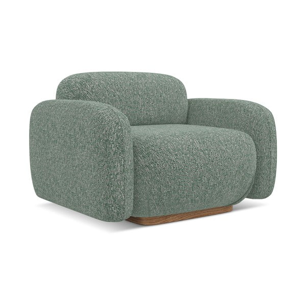 Světle zelené křeslo Ailani – Makamii