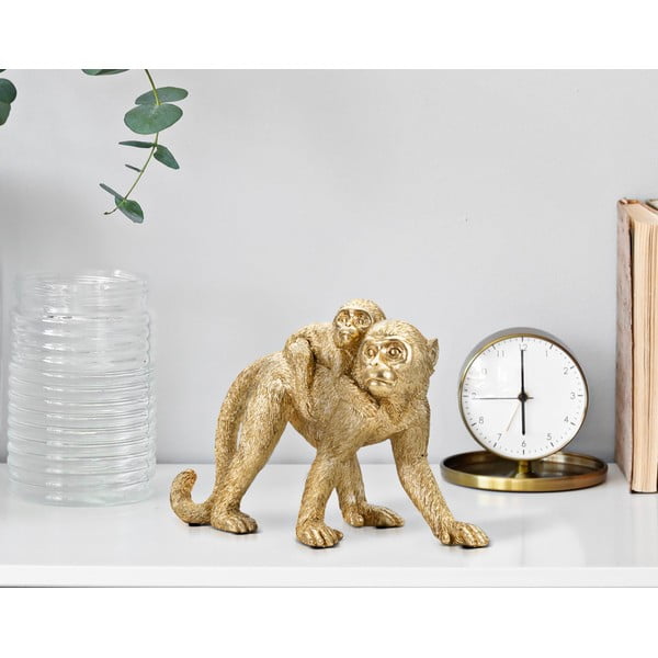 Soška z polyresinu (výška 18,5 cm) Monkey Mom – Mauro Ferretti-image-1