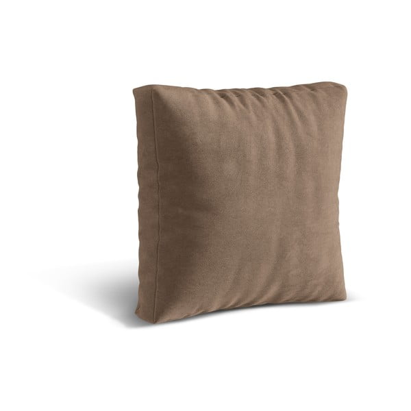 Světle hnědý sametový polštář k modulární pohovce Martina – Micadoni -image-1