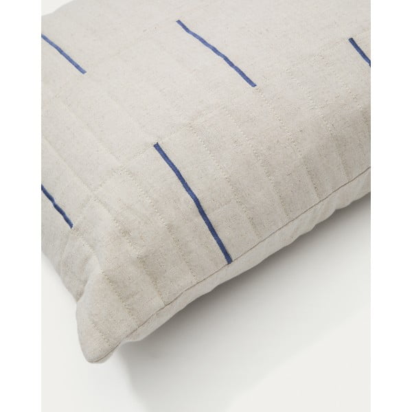 Povlak na polštář s příměsí lnu 45x45 cm Blaina – Kave Home-image-2