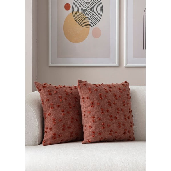 Povlaky na polštáře v sadě 2 ks 43x43 cm Tuffet – Mioli Decor-image-3