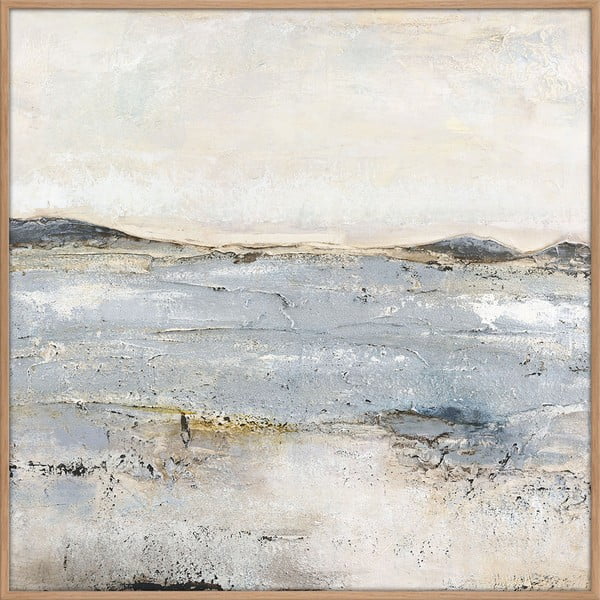 Ručně malovaný obraz 100x100 cm Trace Of Nature – Malerifabrikken