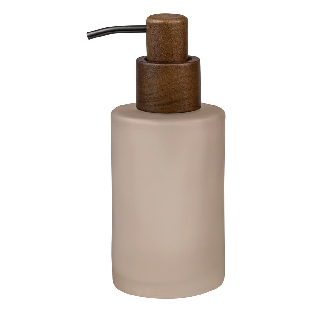 Béžový skleněný dávkovač mýdla 280 ml Modest – Mette Ditmer Denmark