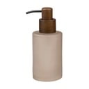 Béžový skleněný dávkovač mýdla 280 ml Modest – Mette Ditmer Denmark