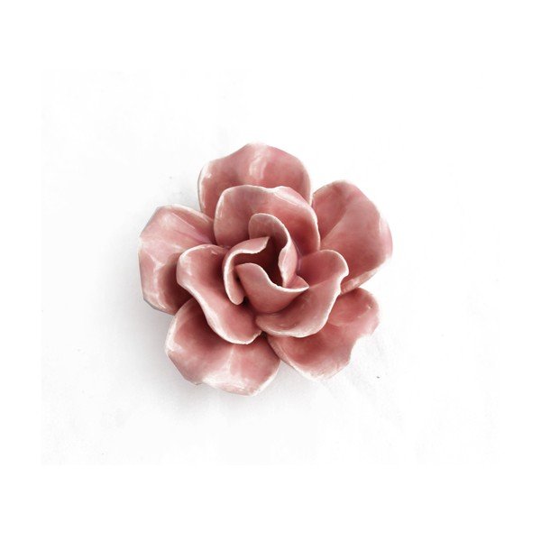 Keramická květina k zavěšení 3ks, růžový-image-1
