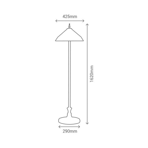 Stojací lampa SULION Tiffany-image-2