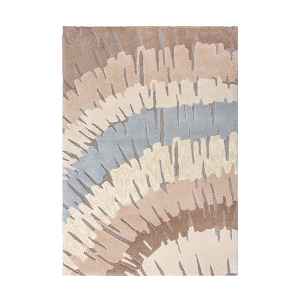 Hnědo-béžový koberec Flair Rugs Woodgrain, 120 x 170 cm