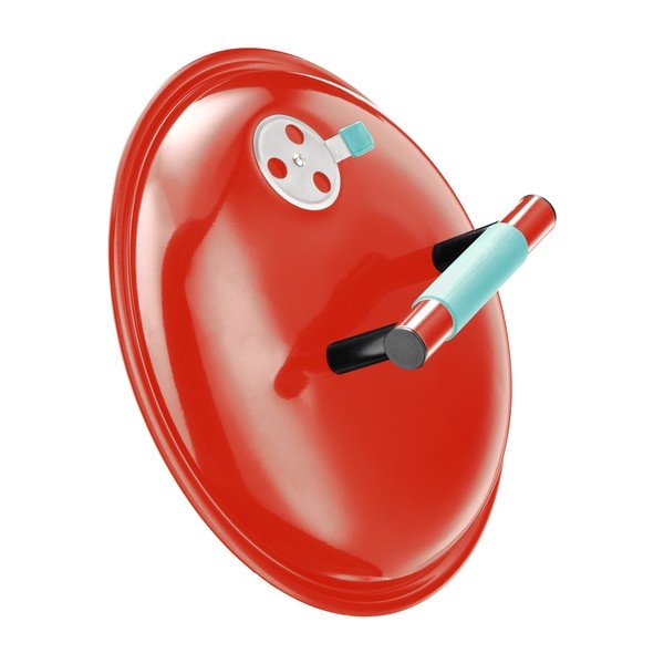 Menší červený přenosný gril Jamie Oliver-image-4