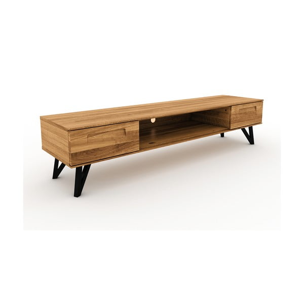 TV stolek z dubového dřeva 182x42 cm Golo - The Beds