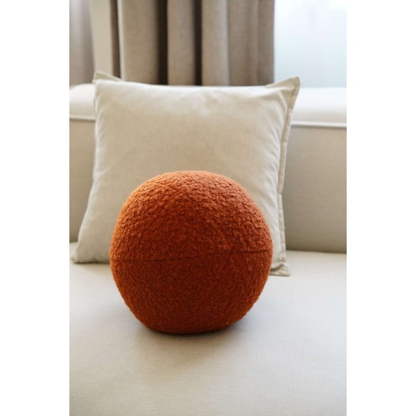 Dekorační polštář z materiálu bouclé ø 20 cm Top – Mioli Decor-image-3