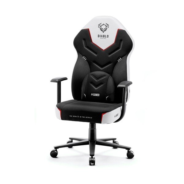 Černá herní židle X-Gamer 2.0 – Diablo Chairs-image-3