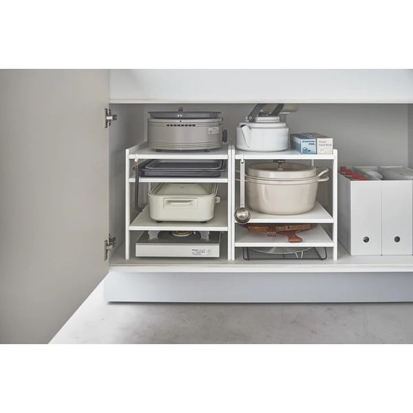 Kovová přídavná polička Tower – YAMAZAKI-image-1