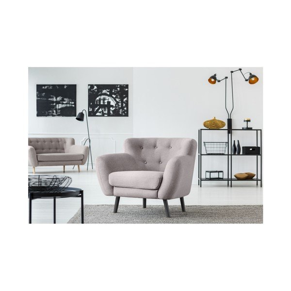 Béžové křeslo Cosmopolitan design Hampstead-image-4