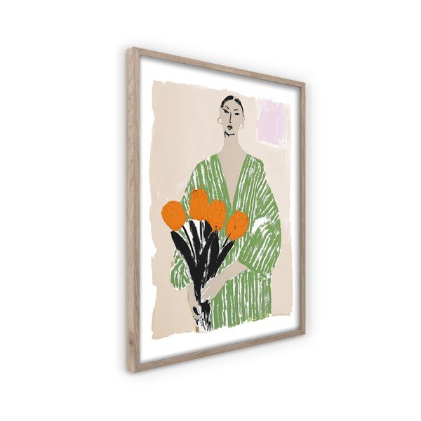 Tištěný obraz s rámem 50x70 cm Stella – Styler-image-3