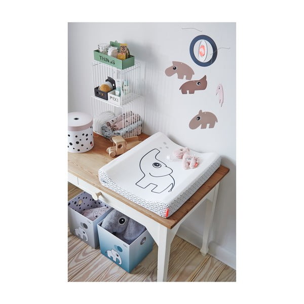 Sada 2 šedých mušelínových plenek Done By Deer Contour-image-1