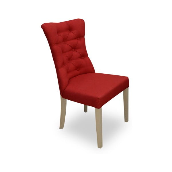 Červená jídelní židle Massive Home Viola