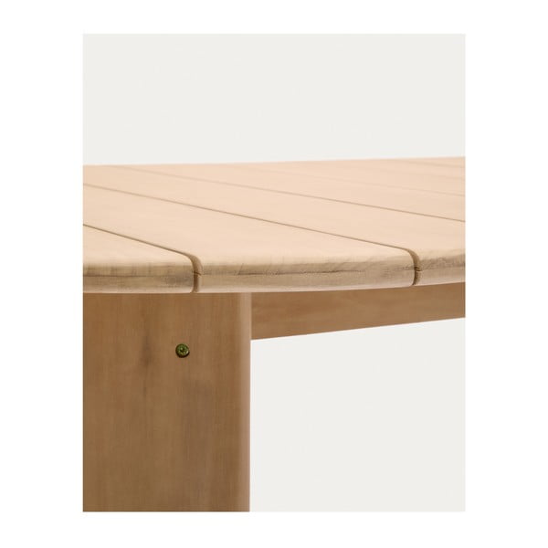 Jídelní stůl z eukalyptového dřeva 110x280 cm Xoriguer – Kave Home-image-4