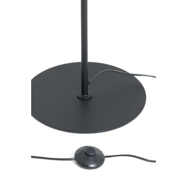 Matně černá stojací lampa (výška 162 cm) Finou – Light & Living-image-4