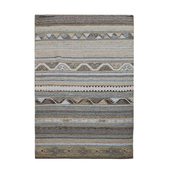 Ručně tkaný koberec Bakero Kilim Natural 33, 240 x 155 cm