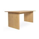 Jídelní stůl s deskou v dubovém dekoru 90x160 cm Stripe – Woodman