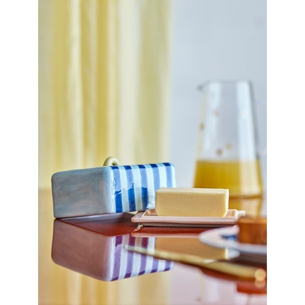 Modrá keramická máslenka Phoenix – Bloomingville-image-4