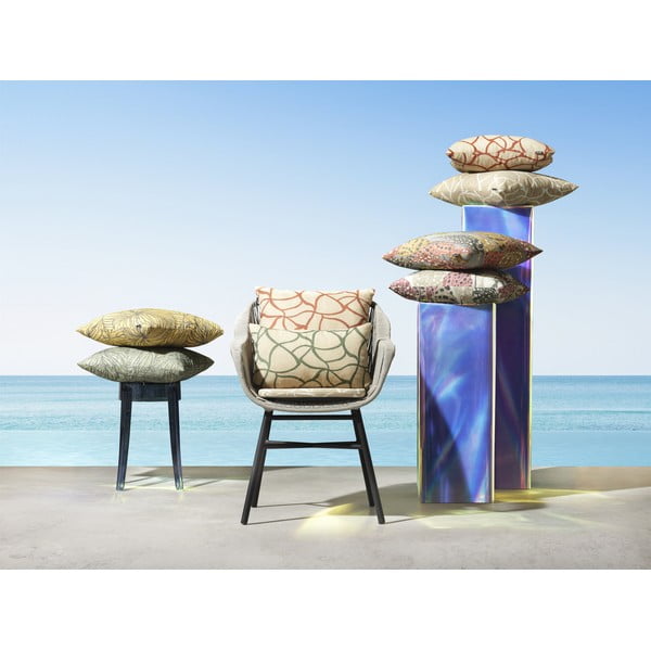 Béžovo-oranžový venkovní polštář Hartman Pearl, 50 x 50 cm-image-1