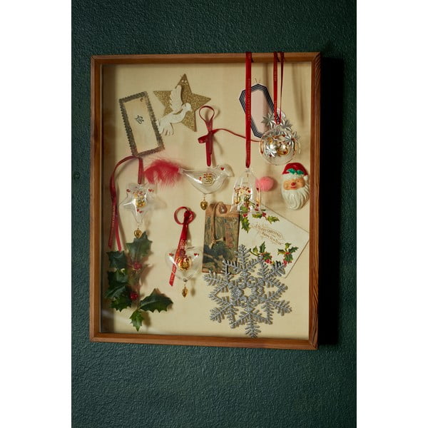 Skleněná ručně foukaná vánoční koule ø 6,5 cm Ann-Sofi Romme Annual Christmas Bauble 2025 – Holmegaard-image-3