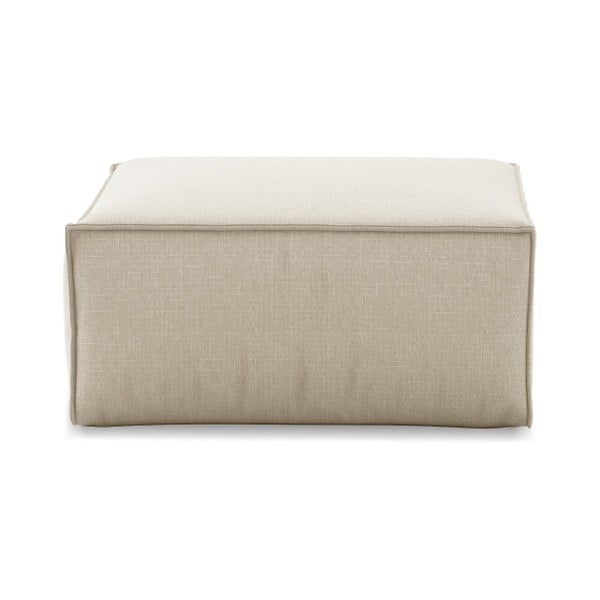 Béžový puf Cosmopolitan Design Miami, 65 x 65 cm-image-2